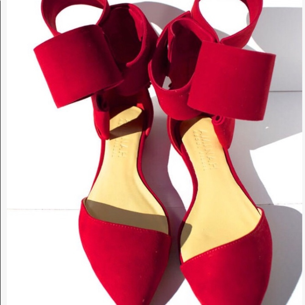 Red Bow Heels